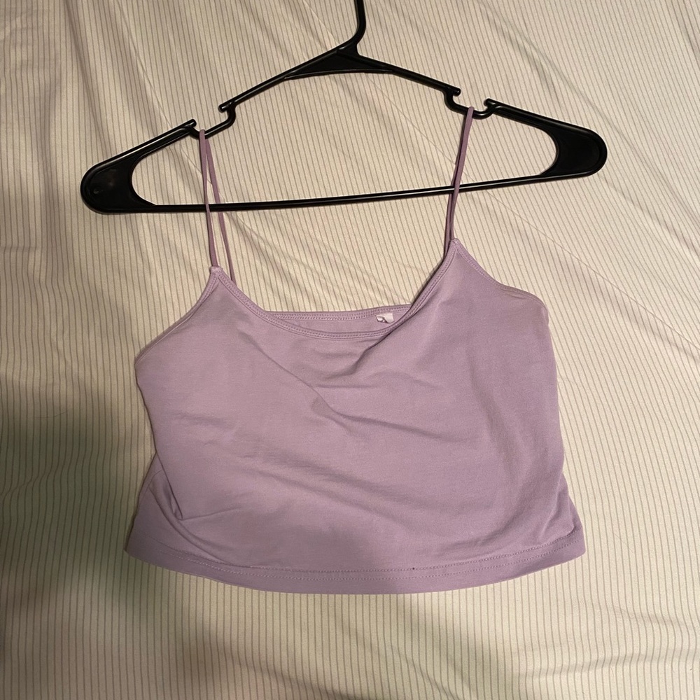 Purple tank top